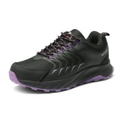 NORTIV 8 Women's Waterproof Hiking Shoes Lightweight Low-Top Trekking Trail Walking Shoes Outdoor Sneakers