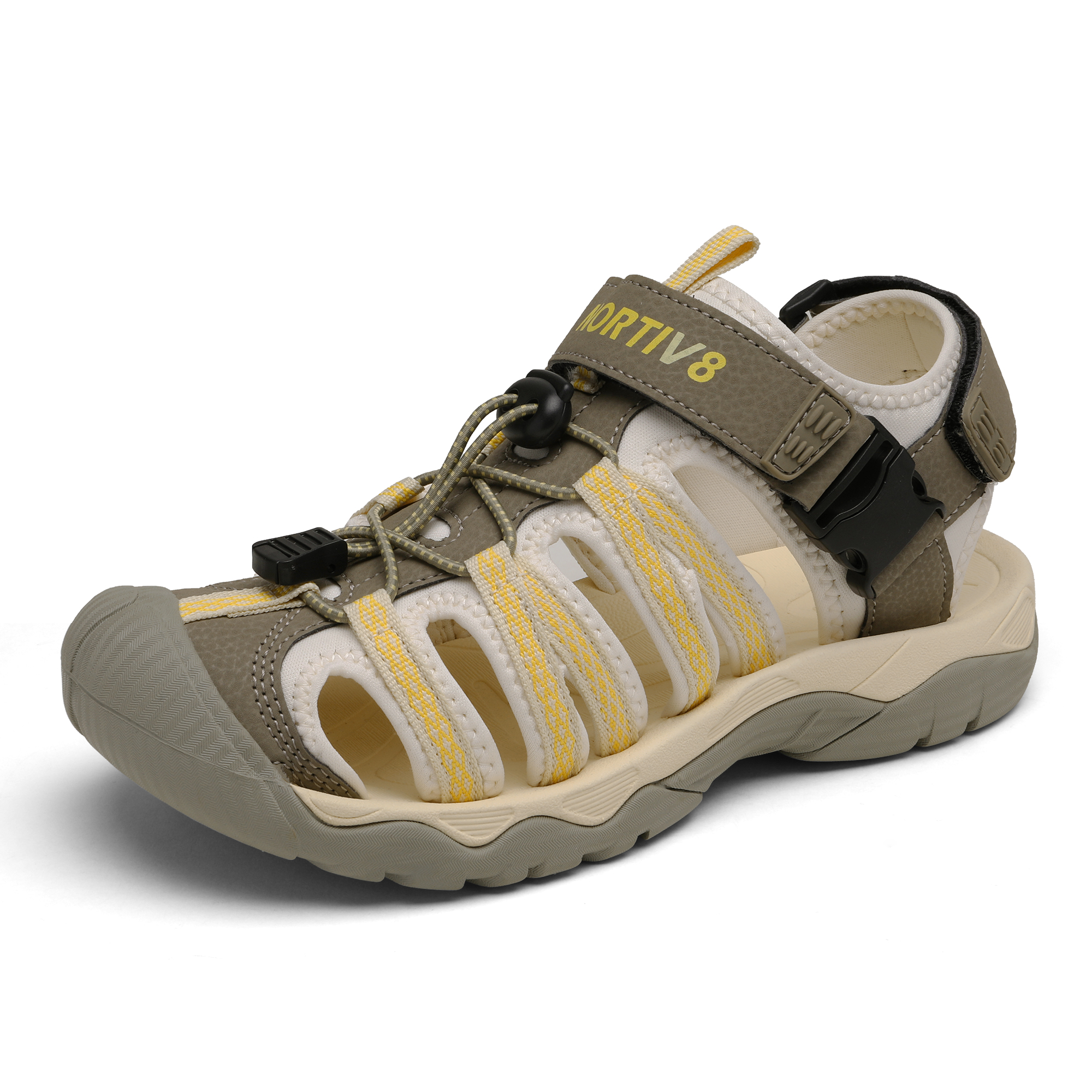 NORTIV8 Hiking Sandals Women, Closed Toe Athletic Sport Sandals, Womens