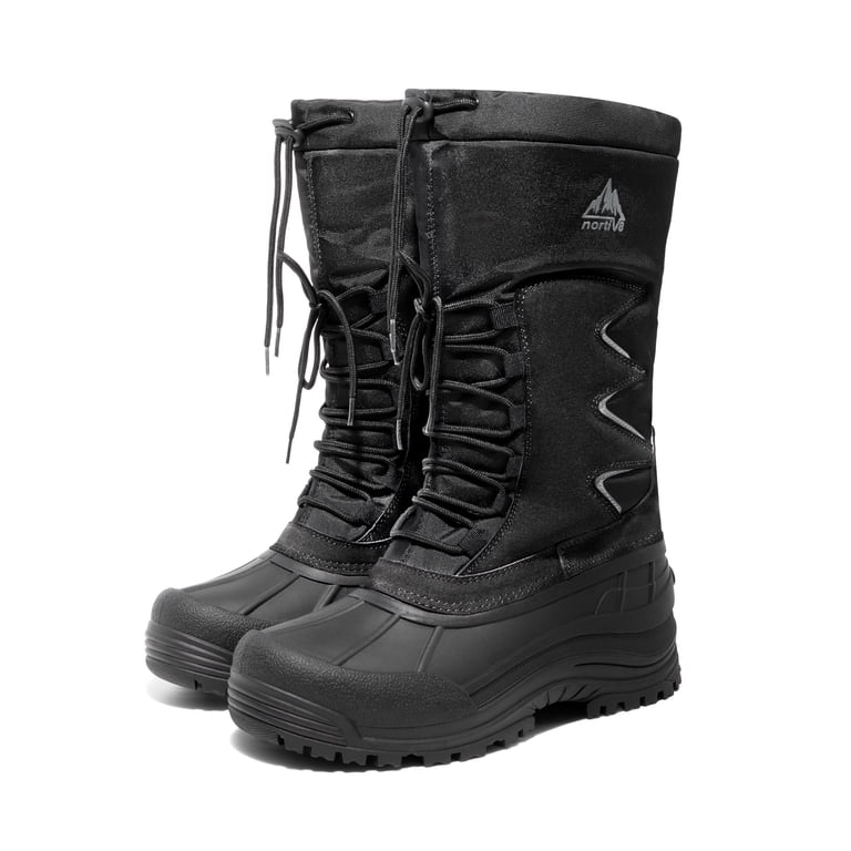 Nortiv8 Men\'s Black Snow Boots NORTIV 8 Men main image 3