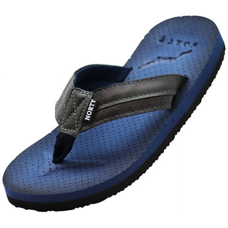 NORTY Big Boys' Flip Flop Sandals Perfect for Beach, Outdoor, and Casual Wear