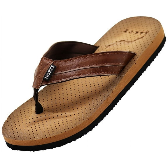 NORTY Big Boys' Flip Flop Sandals Perfect for Beach, Outdoor, and Casual Wear