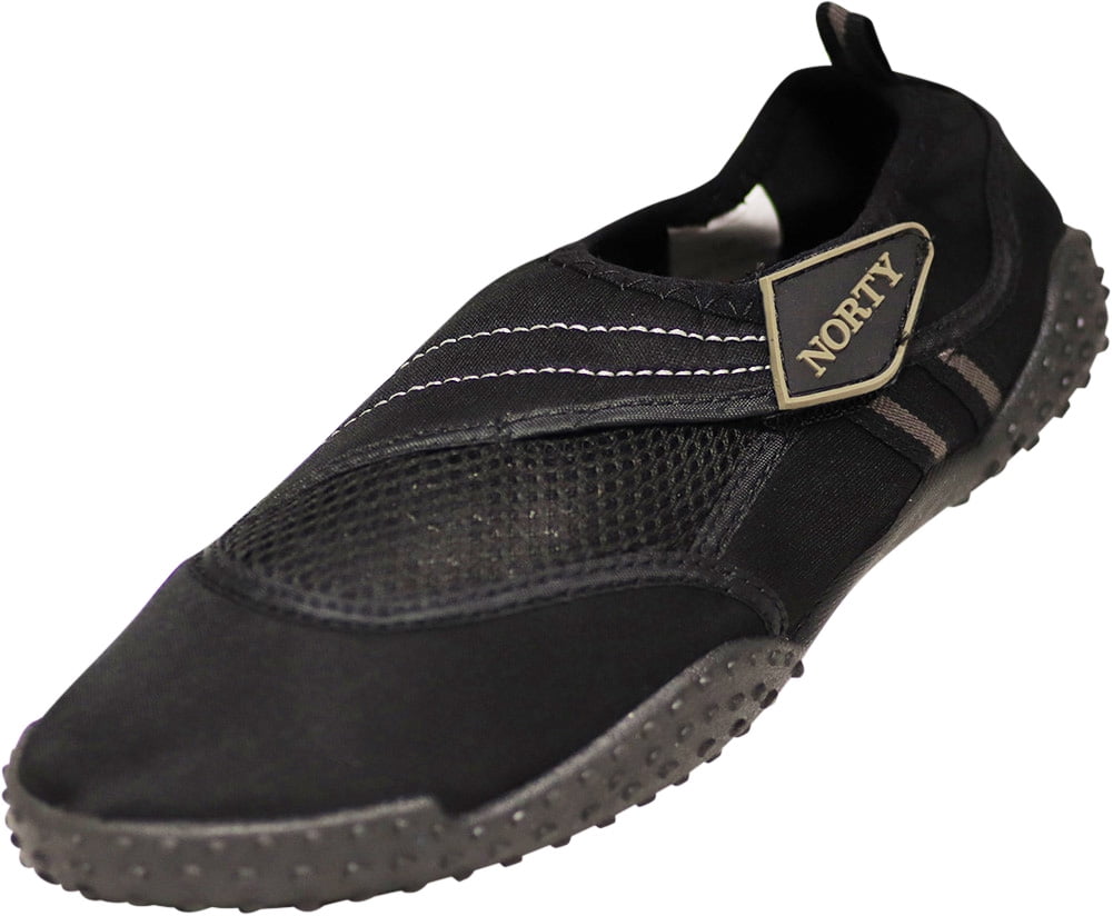 NORTY Big Boys Water Shoes Child Male Beach Pool Shoes Black Grey 7 Big