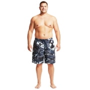 NORTY Big & Tall Men's Quick Dry Swim Trunks Board with Lining & Secure Cargo Pockets