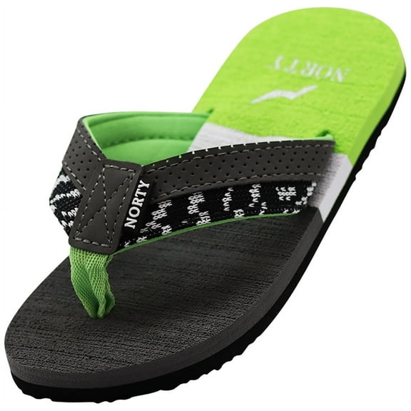 NORTY Boy's Flip Flop for The Beach, Pool, Everyday