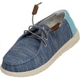 thumbnail image 1 of Norty Boys Girls Slip-On Canvas Boat Shoe Lightweight Sole Lace Up Loafer, 1 of 14