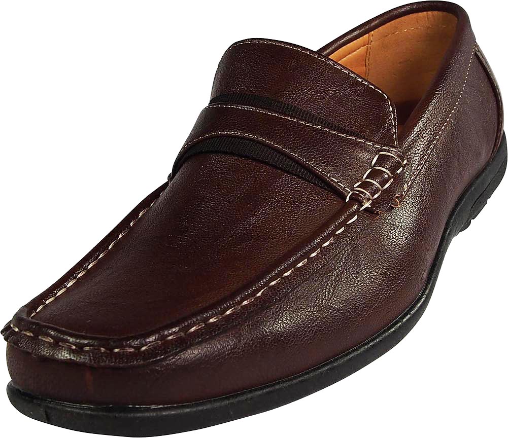 NORTY Brix Mens Driver Moccasins Adult Male Boat Shoes Brown 8.5 - image 1 of 5