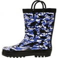 thumbnail image 1 of NORTY Boys Girls Toddler Little Big Kids Lug Sole Mid-Calf Waterproof Rubber Rain Boot, 1 of 17