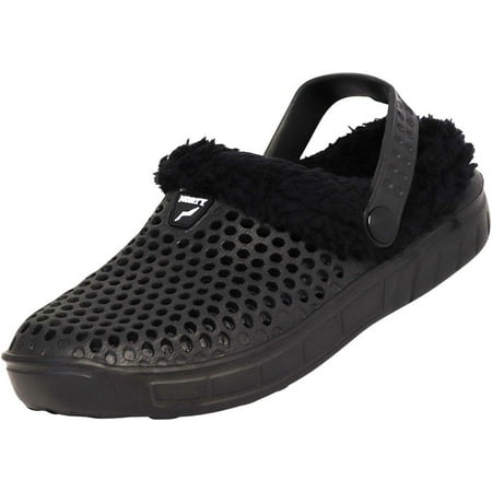 NORTY Childrens Microfleece Line Clog Cozy for Boys & Girls - Runs 2 Sizes Small