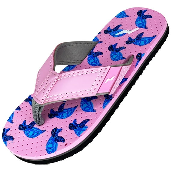 NORTY Girls' Sandals, Slip On Flip Flops for Beach, Pool or Everyday