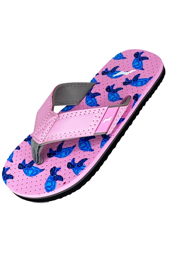 NORTY Girls' Sandals, Slip On Flip Flops for Beach, Pool or Everyday