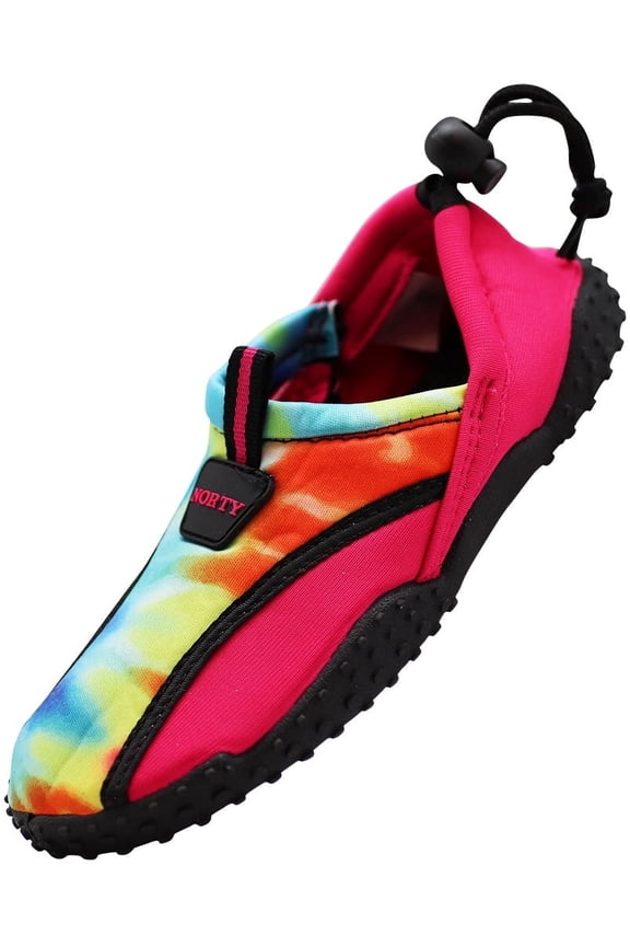 NORTY Girls' Slip on Aqua Shoes Water Shoe Quick Drying Beach, Outdoor Play