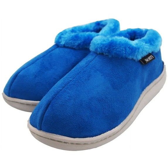 NORTY Girls Toddler and Little Kids Soft Cozy Memory Foam Slip On House Slippers