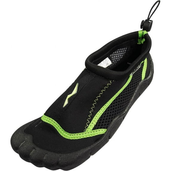 Norty Boy's Unisex Slip-On Water Shoes Aqua Socks for Beach & Pool Adventures