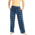 thumbnail image 1 of Norty Mens Pajama Pants, Flannel Lounge Sleep Pant - Plaids and Solids, Cotton Blend, 1 of 25
