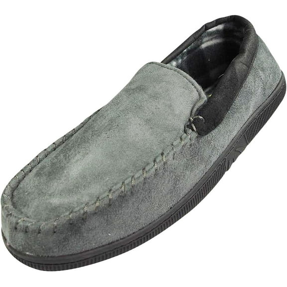 NORTY Men's Loafer Slip-On Moccasin Slippers - Comfortable, Stylish, and Versatile