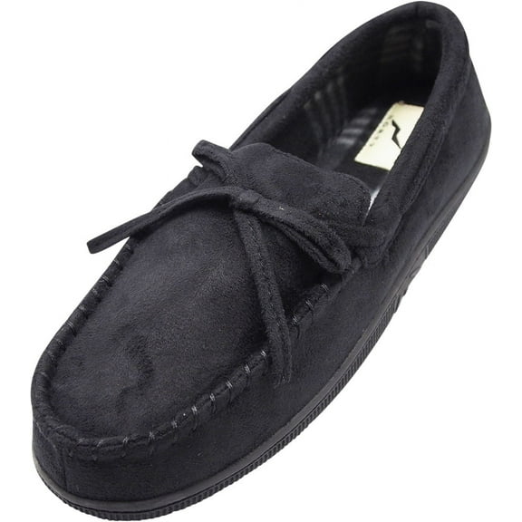 NORTY Men's Loafer Slip-On Moccasin Slippers - Comfortable, Stylish, and Versatile
