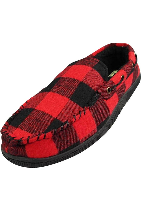 NORTY Men's Loafer Slip-On Moccasin Slippers - Comfortable, Stylish, and Versatile