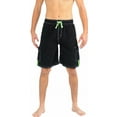 thumbnail image 1 of NORTY Men's Quick Dry Swim Trunks Board Shorts with Mesh Lining & Secure Cargo Pockets, 1 of 24