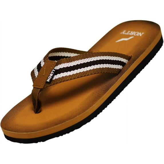 NORTY Men's Sandals for Beach, Casual, Outdoor & Indoor Flip Flop Thong Shoe