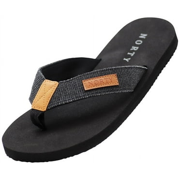 NORTY Men's Sandals for Beach, Casual, Outdoor & Indoor Flip Flop Thong Shoe