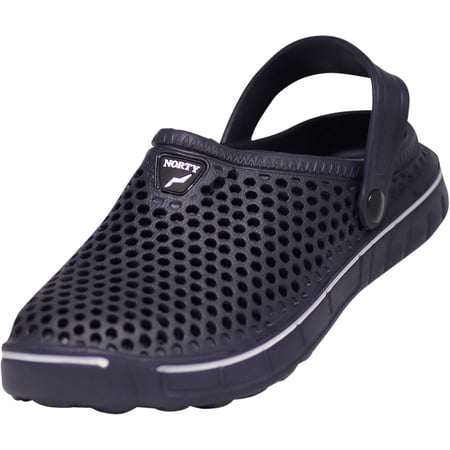 NORTY Men's Slip-On Garden Clog Sandal Versatile Comfort for All-Day Wear - Runs 2 Sizes Small