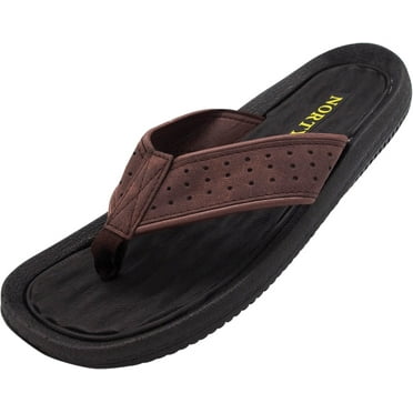 NORTY Men's Ultra Soft EVA Foam Flip Flop Thong Beach, Pool & Everyday Sandal