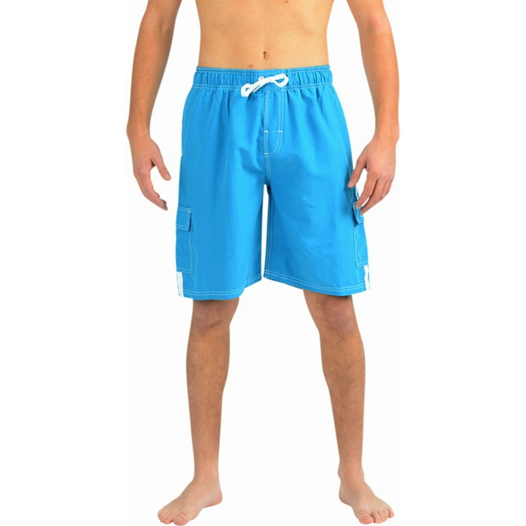 Mens cargo best sale bathing suits