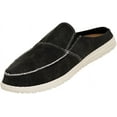 thumbnail image 1 of NORTY Mens Clog Boat Shoe Canvas Slip On Lightweight Soft Sole Everyday Comfort, 1 of 3