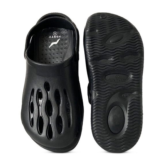 NORTY Men's Lightweight EVA Clog Versatile Comfort for All Day Any Occasion Wear - Runs 2 Sizes Small