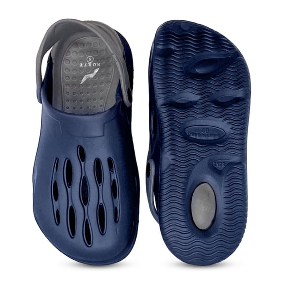 NORTY Men's Lightweight EVA Clog Versatile Comfort for All Day Any Occasion Wear - Runs 2 Sizes Small