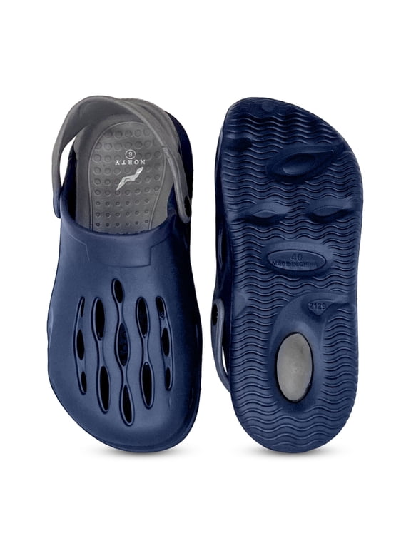 NORTY Men's Lightweight EVA Clog Versatile Comfort for All Day Any Occasion Wear - Runs 2 Sizes Small