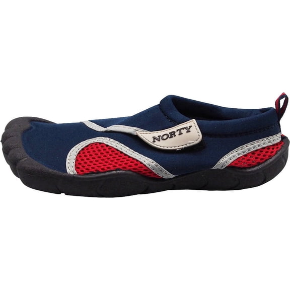 Norty Young Men's Aqua Water Shoes Quick-Dry, Non-Slip, & Secure Fit for Water Adventures