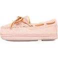 thumbnail image 1 of NORTY Toddler Boy Girl Unisex Suede Leather Moccasin Slippers, Flat Heel Medium Moc Toe, 1 of 16