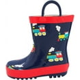 thumbnail image 1 of NORTY Boys Girls Toddler and Kids' Waterproof Rain Boots Easy-On Handles Slip Resistant, 1 of 23
