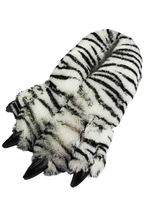 NORTY Unisex Adult Big Kid Little Kid Toddler Slip on Cozy Plush Animal Claw Paw Slippers