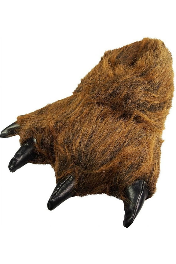 NORTY Unisex Adult Big Kid Little Kid Toddler Slip on Cozy Plush Animal Claw Paw Slippers