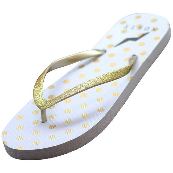 NORTY Women's Casual Beach, Pool, Everyday Flip Flop Thong Sandal Shoe
