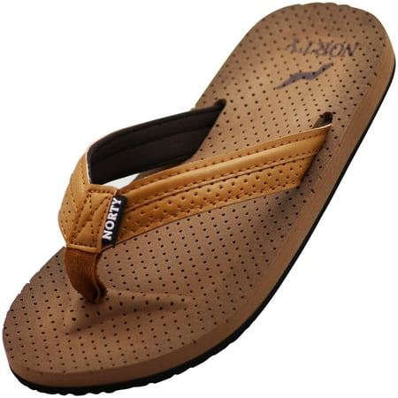 NORTY Women's Cushioned Flip Flops for Comfort and Style in Every Step Runs One Size Small