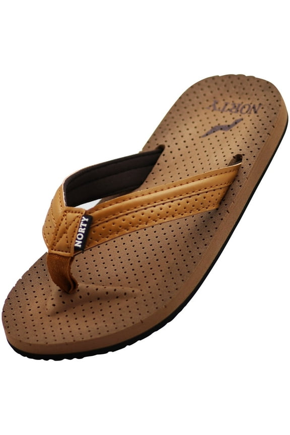 NORTY Women's Cushioned Flip Flops for Comfort and Style in Every Step Runs One Size Small