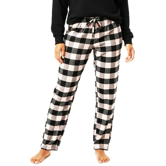 NORTY Women's Flannel Pajama Pants for Sleep & Lounge Cozy Comfort