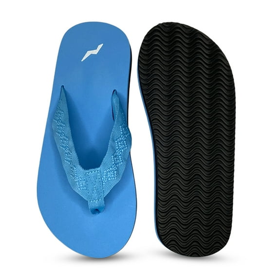 NORTY Women's Flip Flop Thong Beach Pool Casual Sandal 42338-9B(M)US (Sky Blue)