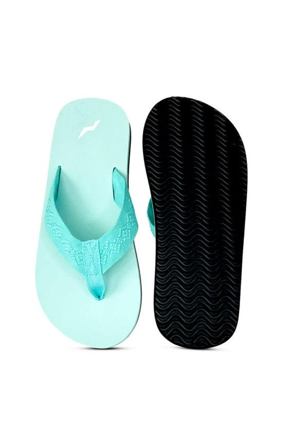 NORTY Women's Flip Flop Thong Beach Pool Casual Sandal 42355-9B(M)US (Seafoam)