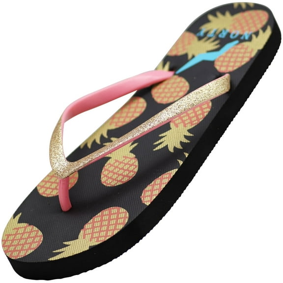 NORTY Women's Flip-Flops Casual Sandal, Flat Heel Platform
