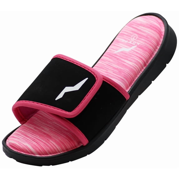 NORTY Women's Memory Foam Slide Sandals for Every Summer Outing