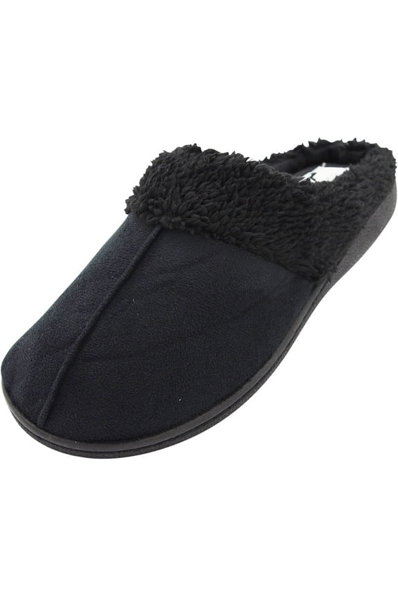 NORTY Women's Memory Foam Slippers Comfortable Cozy Mules Clogs Size Small = 5/6