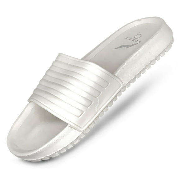 NORTY Women's Summer Slide Sandals Lightweight, Adjustable, for Any Occasion