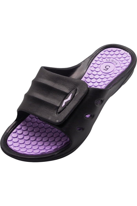 NORTY Women's Summer Slide Sandals Lightweight, Comfortable, for Any Occasion