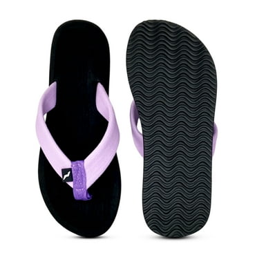 NORTY Women's Thong Flip Flop Sandal for Beach, Pool and Everyday - Runs Two Sizes Small 42352-6B(M)US (Purple)