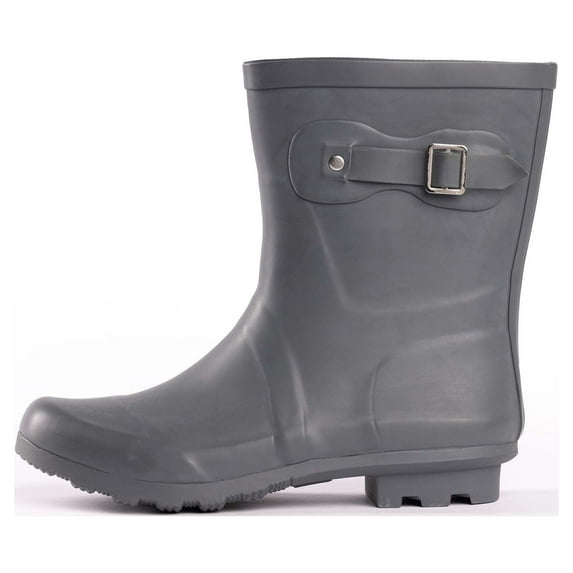 NORTY Womens Ankle-High Rain Boots 9 inch Female Snow Boots