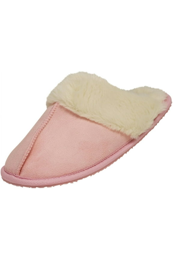 NORTY Women's Fuzzy Mules Slide Slippers Cozy Stylish and Easy Slip-On Comfort